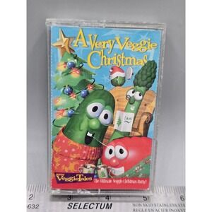 Veggie Tales A Very Merry Christmas Cassette Tape